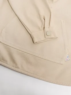 Crème - Chemise à popover tissée gen