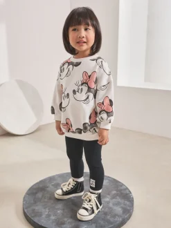 Crème - Disney Ensemble sweat et legging Minnie Mouse (3mois-7ans)