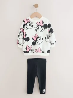 Crème - Disney Ensemble sweat et legging Minnie Mouse (3mois-7ans)