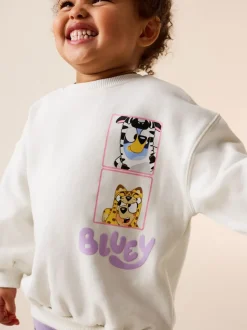 Crème - Ensemble short Bluey (12mois-7ans)