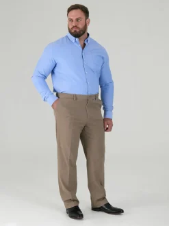 Crème - Jogging chino stretch D555 BRUNO avec taille Xtenda