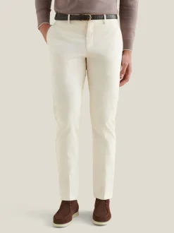 Crème - Pantalons Peckham Rye en Coton Extensible