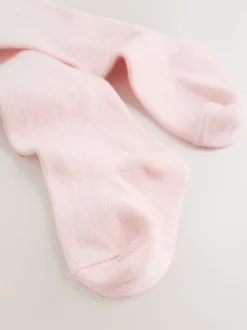 Crème à petites fleurs - Ensemble robe et collants en velours à manches longues bébé 2 pièces (0mois-2ans)