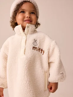 Crème - Polaire Miffy Half Popper (3mois-7ans)