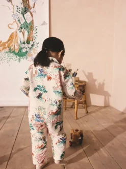 Crème - Pyjama Cath Kidston Great Ormond Street boutonné