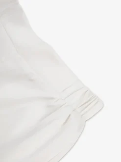 Crème - Pyjama de Noël The Little Tailor boutonné en satin pour enfant