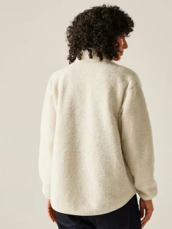 Crème - Regatta Polaire Frankie Borg à demi-fermeture éclair