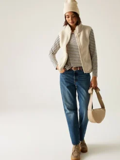 Crème - Regatta Polaire Frankie Borg Bodywarmer