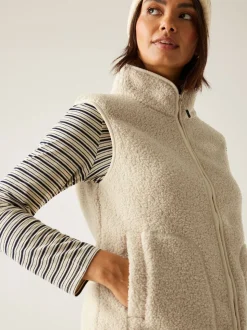 Crème - Regatta Polaire Frankie Borg Bodywarmer