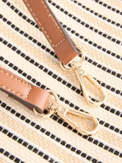 Crème - Sac à main en toile