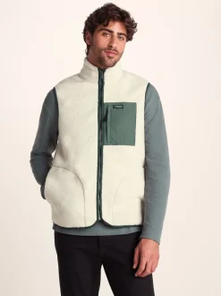 Crème - Tog 24 Gilet Sherpa Evan Mens