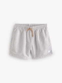 Crème - T-shirt de bain BOSS Vibe imprimé