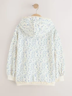 Crème Ditsy Fleur - Sweat à capuche (3-16 ans)