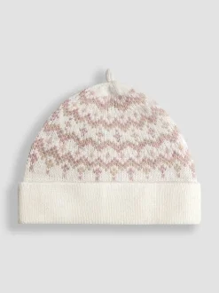 Crème Fair Isle - Ensemble JoJo Maman Bébé 3pièces en maille