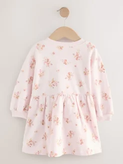 Crème fleuri - Robe de survêtement (3mths-7yrs)