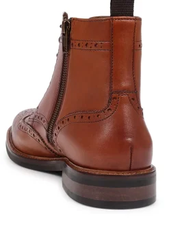 Écru - Bottes Jones Bootmaker Fletcher en cuir