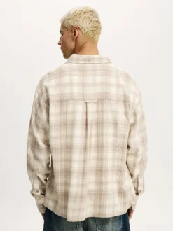 Écru - Chemise à manches longues Cotton On Tribeca