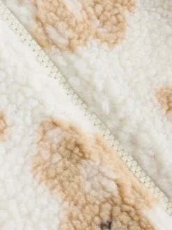 Écru - Combinaison bébé imprimée Bear Borg All Over (0-18mois)