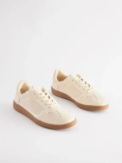 Écru - Formateurs lacets