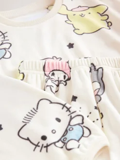 écru - Hello Kitty Lot de 1 pyjamas en polaire confortables (3-16ans)
