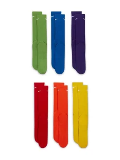 Écru - Lot de chaussettes d'entraînement Nike Everyday Plus Cushioned Crew 6 (0)