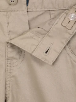 Écru - Mountain Warehouse Kids 100Short cargo en coton à 100