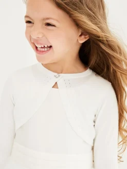 écru - Occasion Boléro Cardigan (3mths-16yrs)