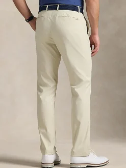 Écru - Pantalons Ralph Lauren RLX habillé Performance en sergé