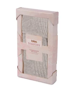 Écru - Totes Chaussettes d'hiver pour dames en cachemire Blend