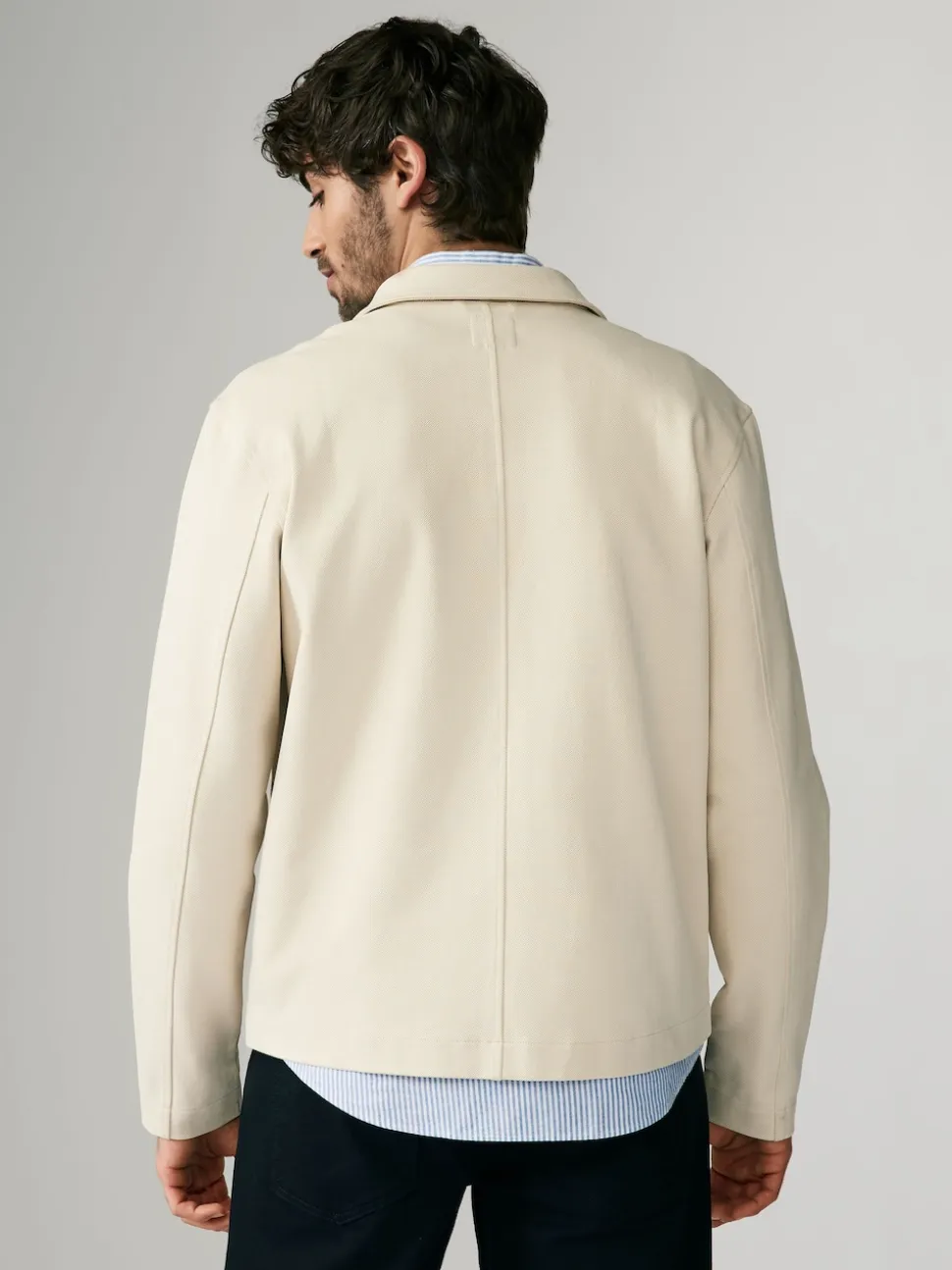 écru - Veste Jersey