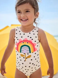 Écru Point Rainbow - Maillot de bain (3mths-10yrs)
