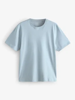 Écru/Bleu/Vert/Neutre Mushroom/Gris/Pierre - Ajustement régulier - Lot de t-shirts essentiels en coton 6