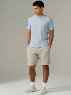 Écru/Bleu/Vert/Neutre Mushroom/Gris/Pierre - Ajustement régulier - Lot de t-shirts essentiels en coton 6