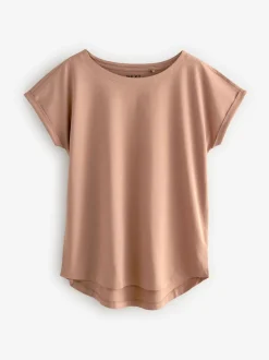 Écru/Taupe/Brown/Bleu/Jaune - Lot de 5 T-shirts à mancherons