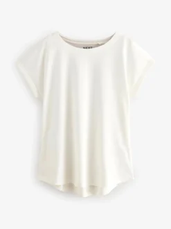 Écru/Taupe/Brown/Bleu/Jaune - Lot de 5 T-shirts à mancherons