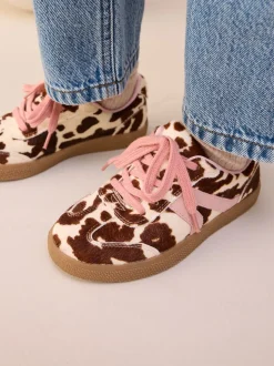 Cuir à imprimé vache - Formateurs rétro