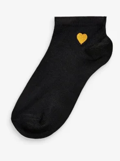 Cœur - Lot de 5 paires de chaussettes de sport à motif
