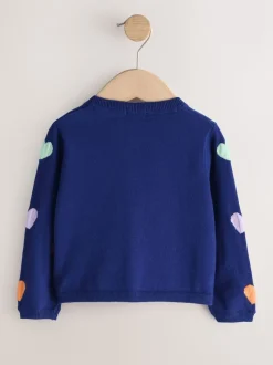Cœur de marine - Cardigan (3 à 10 ans)