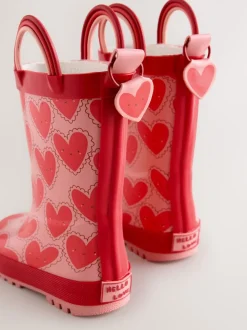 Cœur rose/rouge - Gérer Wellies