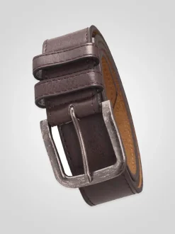 D555 ARCHIE Ceintures de jean en cuir à boucle antique 3.9cm Largeur