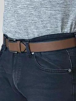 D555 avant Bord bruni Faux 3. Ceinture en cuir de largeur 50 cm