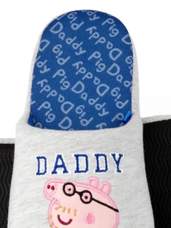 Daddy Pig gris - Chaussons Vanilla Underground Mr Men Mr Lazy