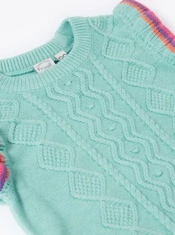 Débardeur Frugi Ray bleu à volants