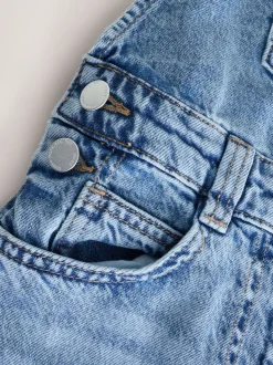 Denim - Salopette barrel 100 % coton (3-16ans)