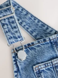Denim - Salopette barrel 100 % coton (3-16ans)