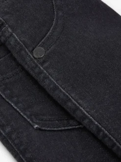 Denim noir - Jeggings à taille élastiquée (3mois-7ans)