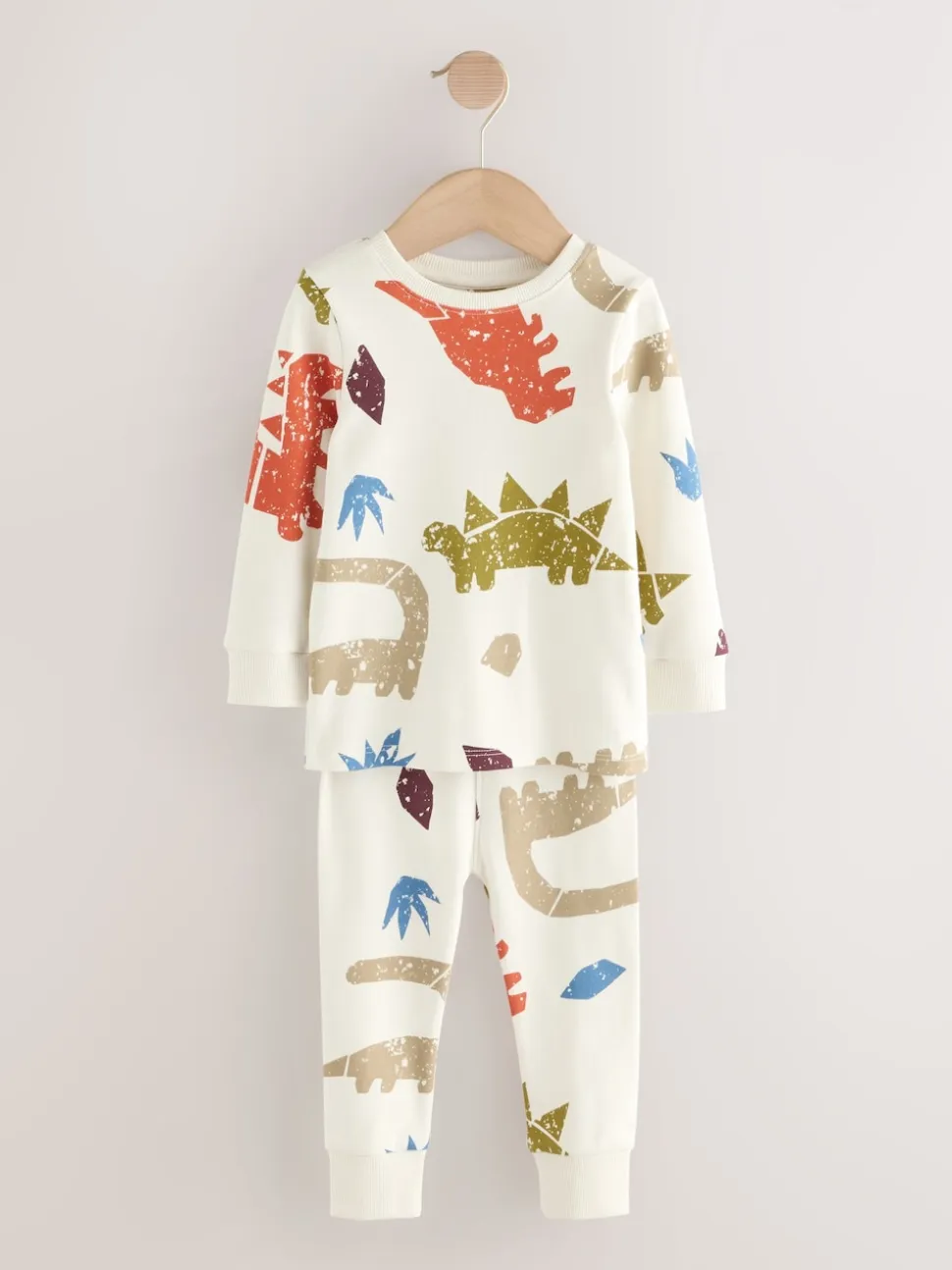 Dino multicolore brillant - Lot de 3 pyjamas Snuggle (9mois-10ans)