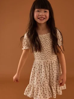 Ditsy rose - Combinaison froncée (3-16 ans)