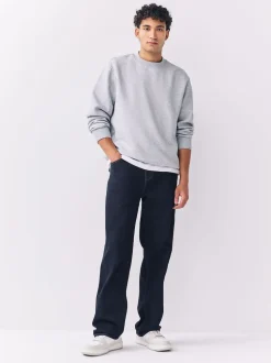 Délavage bleu - Coupe ample - Jean Motionflex