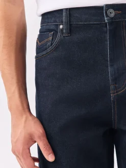 Délavage bleu - Coupe ample - Jean Motionflex